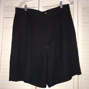Tommy Bahama Ladies Silk Shorts - Black